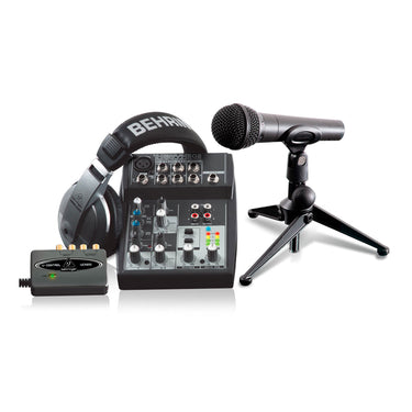 Sistema De Grabacion Behringer Pod Cast Studio u